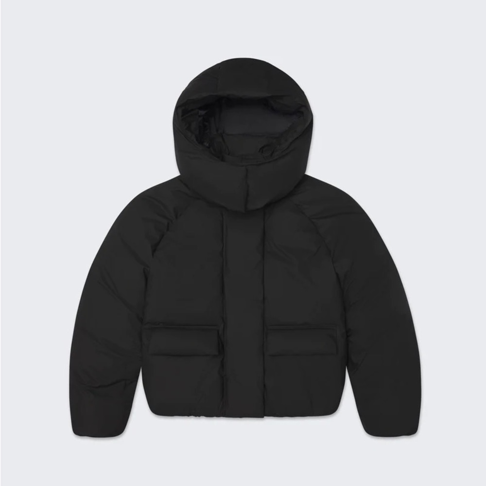 Khy Black puffer Jacket brand new with tags size Medium.